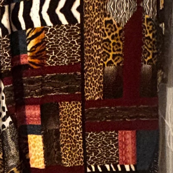 Unbreak. IT Made in Italy Janina Animal Print Maxi Dress Sz X-Large NWT - Picture 6 of 11